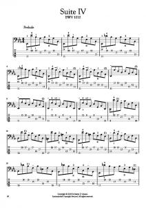 Bach Album Cello Suite IV-page-001